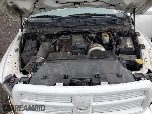 2011 Ram 2500 Laramie Longhorn with VIN 3D7UT2CL6BG636307, listed as a Copart auction lot 55602545 with 114,550 mi miles and Salvage title. Bid and sale history available at DreamBid. Image 11.