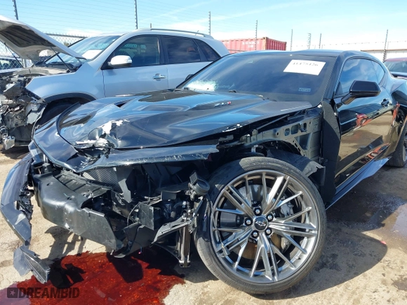 2022 Chevrolet Camaro ZL1 with VIN 1G1FK1R60N0118888, listed as a IAAI auction lot 41475426 with 6,944 mi miles. Bid and sale history available at carsss.com. Image 6.
