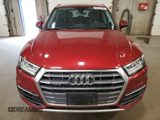 2018 Audi Q5 Premium Plus with VIN WA1BNAFY9J2241245, listed as a Copart auction lot 60152755 with 70,352 mi miles and Salvage title. Bid and sale history available at DreamBid. Image 5.