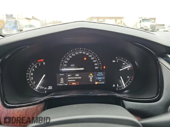 2018 Cadillac CTS Luxury AWD with VIN 1G6AX5SS8J0142886, listed as a Copart auction lot 43251575 with 139,217 mi miles and Clean Title. Bid and sale history available at DreamBid. Image 8.