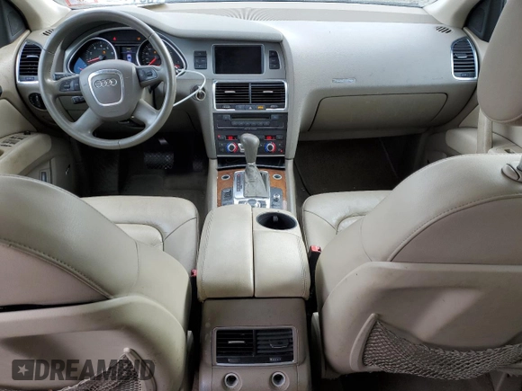2009 Audi Q7 with VIN WA1AY74L79D017565, listed as a Copart auction lot 53147305 with 158,857 mi miles and Salvage Title. Bid and sale history available at carsss.com. Image 8.