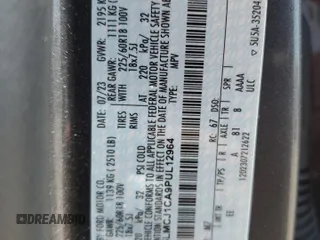 2023 Lincoln Corsair Standard z VIN 5LMCJ1CA9PUL12964, wystawiony jako Copart lot #50557955 z przebiegiem 18 369 mil mil oraz Szkoda całkowita • Salvage title. Historia ofert i sprzedaży dostępna na DreamBid. Obrazek 14.