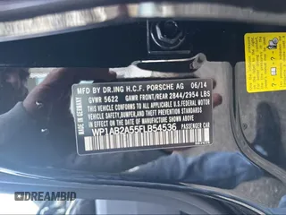 2015 Porsche Macan S с VIN WP1AB2A55FLB54536, выставлен на аукционе IAAI как лот 42045646 с пробегом 147 631 миль миль и . История ставок и продаж доступна на DreamBid. Изображение 9.