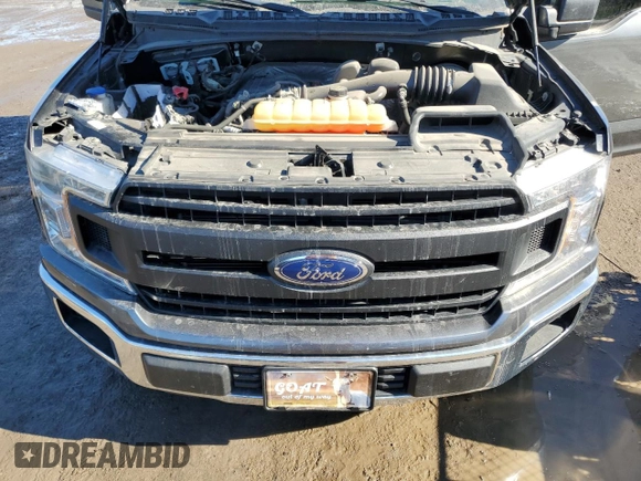 2018 Ford F-150 XL with VIN 1FTEX1CBXJFC15064, listed as a Copart auction lot 89269835 with 91,539 mi miles and Salvage Title. Bid and sale history available at carsss.com. Image 11.