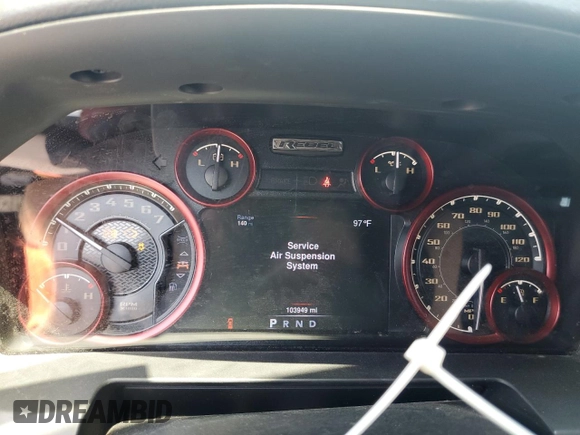 2016 Ram 1500 Rebel with VIN 1C6RR7YT5GS418564, listed as a Copart auction lot 55436645 with 103,949 mi miles and Salvage title. Bid and sale history available at DreamBid. Image 9.