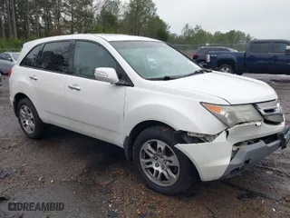 2008 Acura MDX Tech/Pwr Tail Gate with VIN 2HNYD28678H554973, listed as a IAAI auction lot 41460357 with 278,406 mi miles. Bid and sale history available at carsss.com. Image 1.