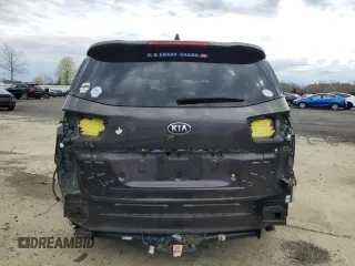 2017 Kia Sedona EX with VIN KNDMC5C16H6253083, listed as a Copart auction lot 52282985 with 80,259 mi miles and Salvage Title. Bid and sale history available at DreamBid. Image 6.