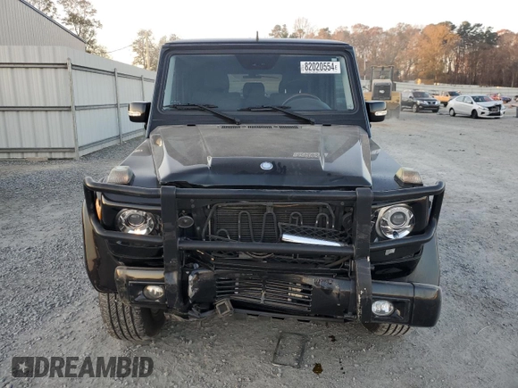 2011 Mercedes-Benz G-Class G 550 with VIN WDCYC3HF8BX186668, listed as a Copart auction lot 82020554 with 67,249 mi miles and Salvage Title. Bid and sale history available at carsss.com. Image 5.