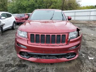 2012 Jeep Grand Cherokee SRT8 with VIN 1C4RJFDJ0CC351195, listed as a Copart auction lot 72794454 with 104,672 mi miles and Salvage Title. Bid and sale history available at carsss.com. Image 5.