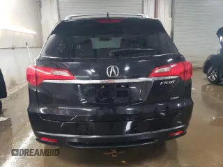 2015 Acura RDX Tech Pkg with VIN 5J8TB4H52FL020404, listed as a Copart auction lot 45282205 with 145,749 mi miles and Salvage Title. Bid and sale history available at carsss.com. Image 6.