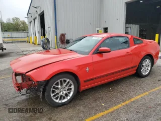 2013 Ford Mustang V6 with VIN 1ZVBP8AM1D5223156, listed as a Copart auction lot 54687355 with 134,447 mi miles and Salvage title. Bid and sale history available at DreamBid. Image 1.