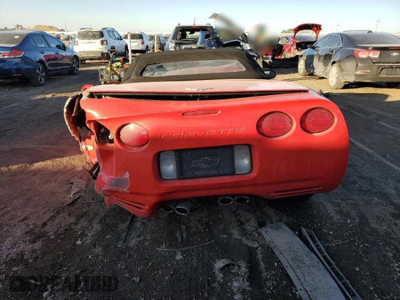 2003 Chevrolet Corvette with VIN 1G1YY32G635134258, listed as a Copart auction lot 44220075 with 111,659 mi miles and Salvage Title. Bid and sale history available at carsss.com. Image 6.