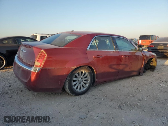2012 Chrysler 300 with VIN 2C3CCAAG2CH273662, listed as a Copart auction lot 47493985 with 160,255 mi miles and Salvage Title. Bid and sale history available at carsss.com. Image 3.