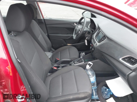 2022 Hyundai Accent SE with VIN 3KPC24A68NE175452, listed as a IAAI auction lot 42131182 with 44,541 mi miles and . Bid and sale history available at carsss.com. Image 5.