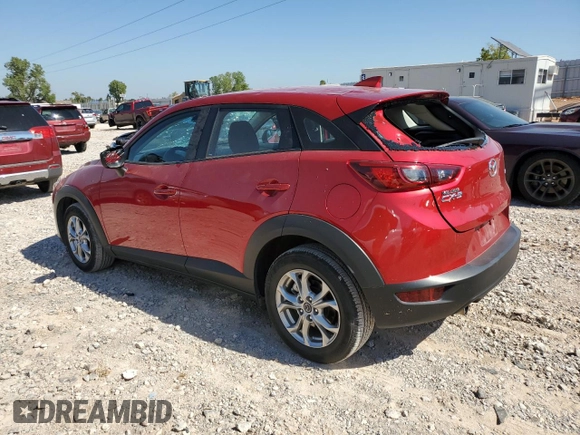 2018 Mazda CX-3 Sport with VIN JM1DKDB7XJ0316259, listed as a Copart auction lot 74517804 with 32,885 mi miles and Salvage Title. Bid and sale history available at DreamBid. Image 2.