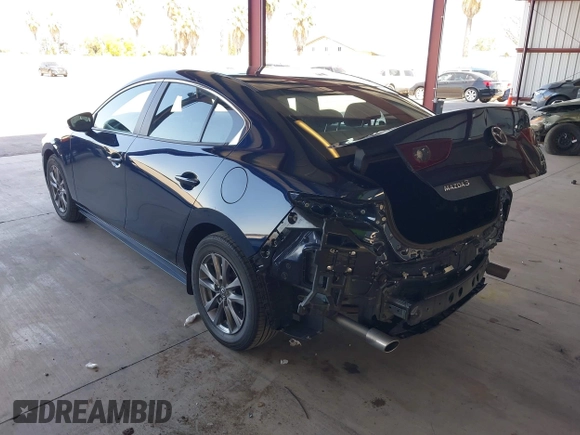 2024 Mazda 3 S with VIN 3MZBPAAM4RM432416, listed as a IAAI auction lot 41979156 with 23,718 mi miles and . Bid and sale history available at DreamBid. Image 3.