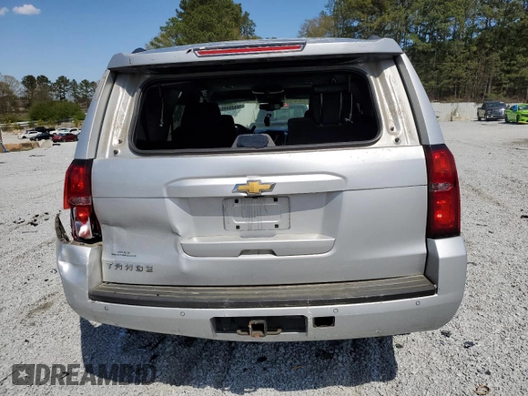 2015 Chevrolet Tahoe LT with VIN 1GNSCBKC9FR741455, listed as a Copart auction lot 50526445 with 157,252 mi miles and Salvage Title. Bid and sale history available at DreamBid. Image 6.
