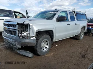 2014 Chevrolet Silverado 1500 Work Truck with VIN 1GCVKPEH1EZ217552, listed as a Copart auction lot 43278625 with 71,672 mi miles and Salvage Title. Bid and sale history available at DreamBid. Image 1.