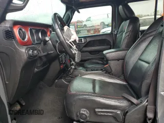 2020 Jeep Wrangler Unlimited Rubicon с VIN 1C4HJXFNXLW131160, выставлен на аукционе Copart как лот 54761455 с пробегом 85 225 миль миль и Списание • Salvage title. История ставок и продаж доступна на DreamBid. Изображение 7.
