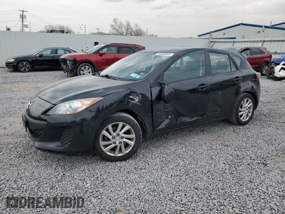 2012 Mazda Mazda3 i Touring with VIN JM1BL1L85C1662064, listed as a Copart auction lot 54408845 with 89,963 mi miles and Salvage Title. Bid and sale history available at carsss.com. Image 1.