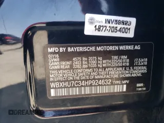 2017 BMW X1 sDrive28i z VIN WBXHU7C34HP924632, wystawiony jako Copart lot #56169005 z przebiegiem 203 811 mil mil oraz Czysty tytuł • Clean title. Historia ofert i sprzedaży dostępna na DreamBid. Obrazek 13.