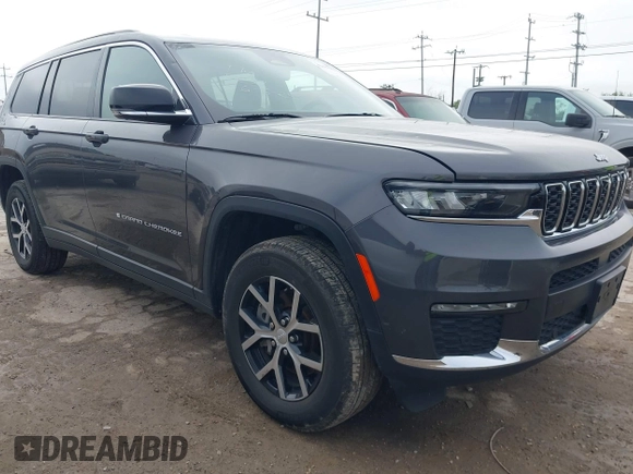 2024 Jeep Grand Cherokee Limited with VIN 1C4RJKBG0R8548766, listed as a IAAI auction lot 42496952 with 30,354 mi miles and . Bid and sale history available at DreamBid. Image 1.