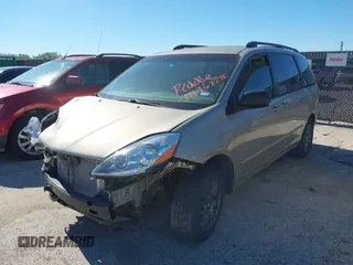 2006 Toyota Sienna CE with VIN 5TDZA23C16S457699, listed as a IAAI auction lot 42196228 with 220,910 mi miles and . Bid and sale history available at carsss.com. Image 2.