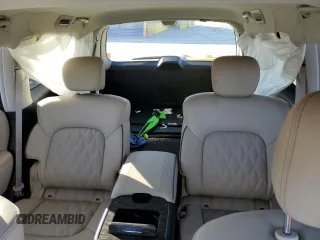 2024 Nissan Armada Platinum with VIN JN8AY2DB6R9852824, listed as a Copart auction lot 42947255 with 6,765 mi miles and Salvage Title. Bid and sale history available at carsss.com. Image 10.