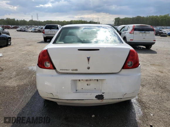 2009 Pontiac G6 w/1SA *Ltd Avail* with VIN 1G2ZG57B094186902, listed as a Copart auction lot 52075395 with 146,035 mi miles and Salvage Title. Bid and sale history available at carsss.com. Image 6.