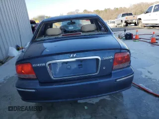 2005 Hyundai Sonata GLS with VIN KMHWF35H65A122447, listed as a Copart auction lot 46648555 with 121,394 mi miles and Salvage Title. Bid and sale history available at carsss.com. Image 6.