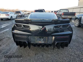 2017 Chevrolet Corvette Z06 1LZ with VIN 1G1YP2D66H5600182, listed as a Copart auction lot 86970554 with 38,326 mi miles and Salvage Title. Bid and sale history available at carsss.com. Image 6.