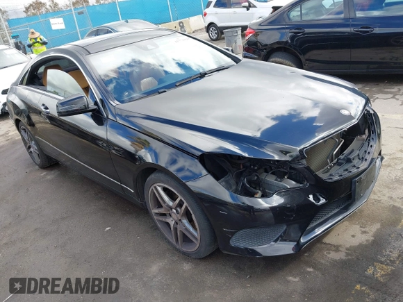 2014 Mercedes-Benz E 350 with VIN WDDKJ5KB8EF259623, listed as a IAAI auction lot 41771020 with 92,099 mi miles and . Bid and sale history available at DreamBid. Image 1.