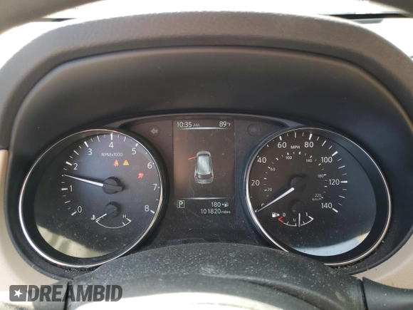 2017 Nissan Rogue SL with VIN JN8AT2MT5HW135483, listed as a Copart auction lot 55339795 with 101,820 mi miles and Non Repairable. Bid and sale history available at DreamBid. Image 9.