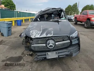 2021 Mercedes-Benz GLE 450 with VIN 4JGFB5KB9MA555105, listed as a Copart auction lot 64255695 with 106,602 mi miles and Salvage title. Bid and sale history available at DreamBid. Image 5.