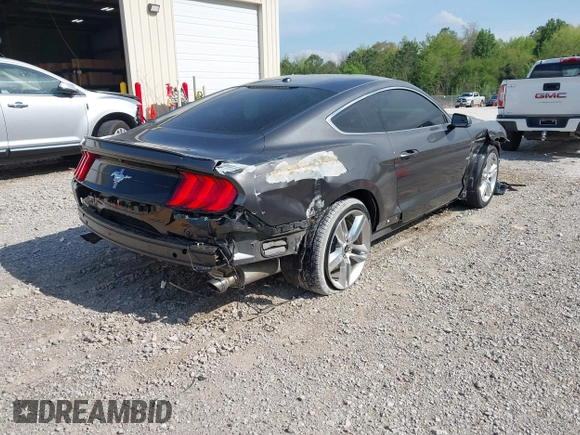 2019 Ford Mustang EcoBoost with VIN 1FA6P8TH7K5166355, listed as a IAAI auction lot 42007861 with 97,807 mi miles and . Bid and sale history available at DreamBid. Image 4.