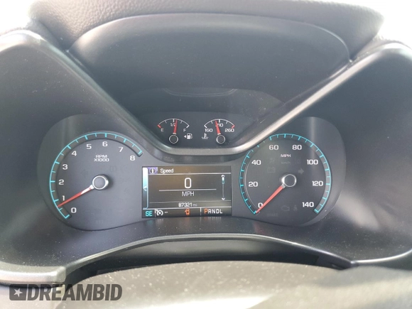 2017 Chevrolet Colorado 4WD Z71 with VIN 1GCGTDEN0H1297990, listed as a Copart auction lot 60800055 with 87,321 mi miles and Salvage title. Bid and sale history available at DreamBid. Image 9.