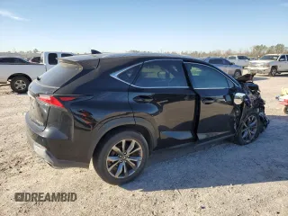 2017 Lexus NX with VIN JTJYARBZ5H2080134, listed as a Copart auction lot 47971345 with 91,358 mi miles and Salvage Title. Bid and sale history available at carsss.com. Image 3.