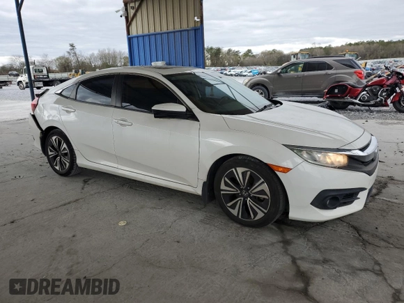 2017 Honda Civic EX-L z VIN 19XFC1F77HE013049, wystawiony jako Copart lot #49931525 z przebiegiem 124 721 mil mil oraz Szkoda całkowita • Salvage title. Historia ofert i sprzedaży dostępna na DreamBid. Obrazek 4.