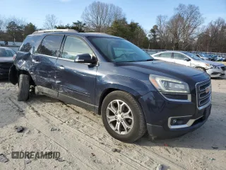 2015 GMC Acadia SLT with VIN 1GKKVRKD1FJ105281, listed as a Copart auction lot 47362645 with 114,032 mi miles and Salvage Title. Bid and sale history available at carsss.com. Image 4.