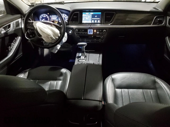 2019 Genesis G80 3.8L with VIN KMTFN4JE8KU309774, listed as a Copart auction lot 87968845 with 32,621 mi miles and Salvage Title. Bid and sale history available at DreamBid. Image 8.