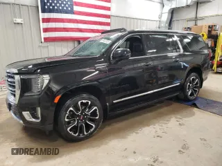 2023 GMC Yukon XL SLT with VIN 1GKS2GKD1PR259778, listed as a Copart auction lot 49432325 with 26,049 mi miles and Salvage Title. Bid and sale history available at DreamBid. Image 1.