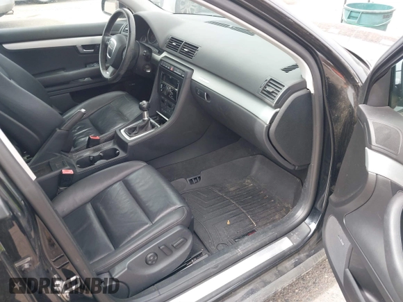 2007 Audi A4 with VIN WAUEH78E47A045743, listed as a IAAI auction lot 41852675 with 118,635 mi miles and . Bid and sale history available at DreamBid. Image 5.