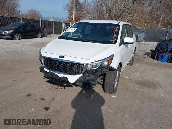 2018 Kia Sedona L with VIN KNDMA5C12J6386368, listed as a IAAI auction lot 38263325 with Not Provided miles and . Bid and sale history available at DreamBid. Image 6.