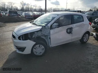 2020 Mitsubishi Mirage ES with VIN ML32A3HJ9LH000866, listed as a Copart auction lot 84034784 with 70,740 mi miles and Salvage Title. Bid and sale history available at carsss.com. Image 1.