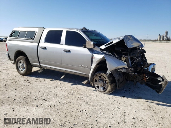 2020 Ram 2500 Tradesman with VIN 3C6UR5CL9LG257613, listed as a Copart auction lot 86607464 with 79,944 mi miles and Salvage Title. Bid and sale history available at carsss.com. Image 4.