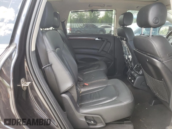 2015 Audi Q7 Premium Plus with VIN WA1LGAFEXFD019247, listed as a Copart auction lot 56063245 with 183,825 mi miles and Clean Title. Bid and sale history available at DreamBid. Image 11.