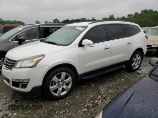 2016 Chevrolet Traverse LT z VIN 1GNKRGKD0GJ118570, wystawiony jako Copart lot #50697755 z przebiegiem 121 181 mil mil oraz Szkoda całkowita • Salvage title. Historia ofert i sprzedaży dostępna na DreamBid. Obrazek 1.