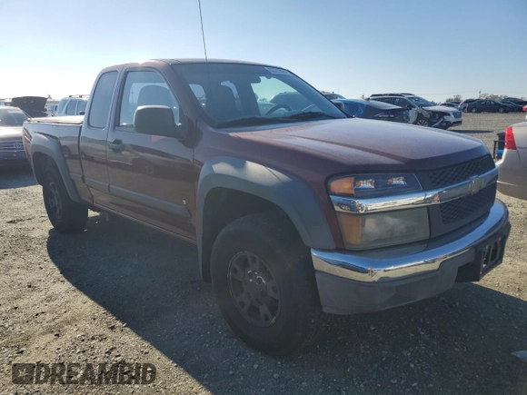 2007 Chevrolet Colorado Work Truck with VIN 1GCDT19E978184671, listed as a Copart auction lot 82769864 with 167,948 mi miles and Salvage Title. Bid and sale history available at carsss.com. Image 4.