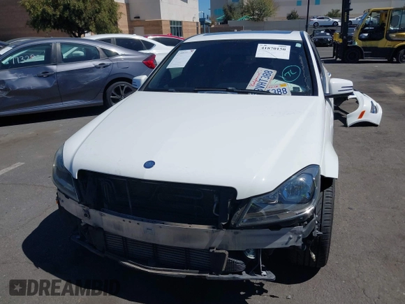 2014 Mercedes-Benz C C 250 Sport with VIN WDDGF4HB3EA965176, listed as a IAAI auction lot 41870150 with 211,085 mi miles. Bid and sale history available at carsss.com. Image 13.
