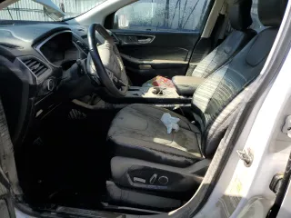 2017 Ford Edge Titanium with VIN 2FMPK4K81HBC42823, listed as a Copart auction lot 45937205 with 0 mi miles and Salvage Title. Bid and sale history available at carsss.com. Image 7.